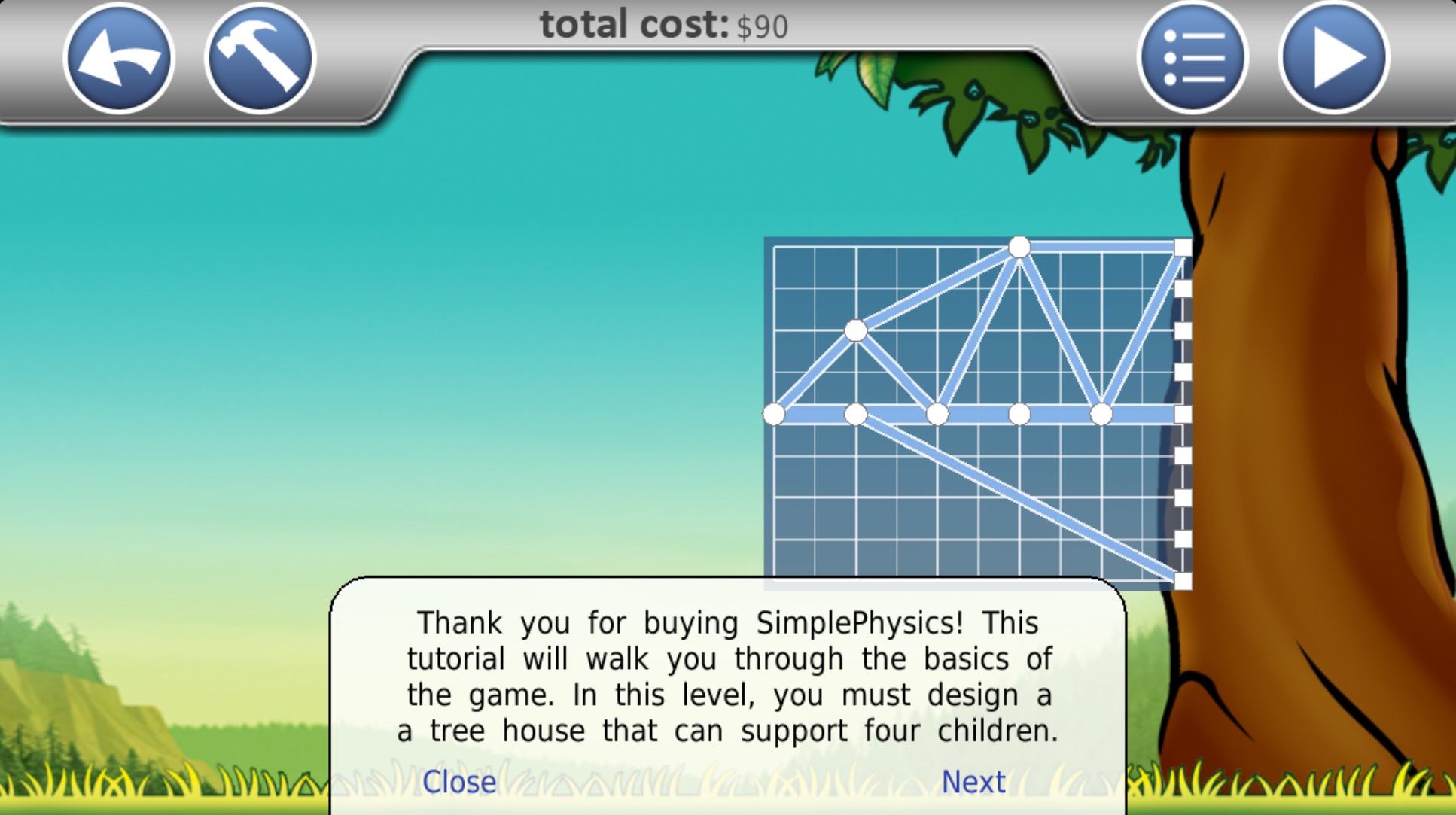 SimplePhysics Screenshot