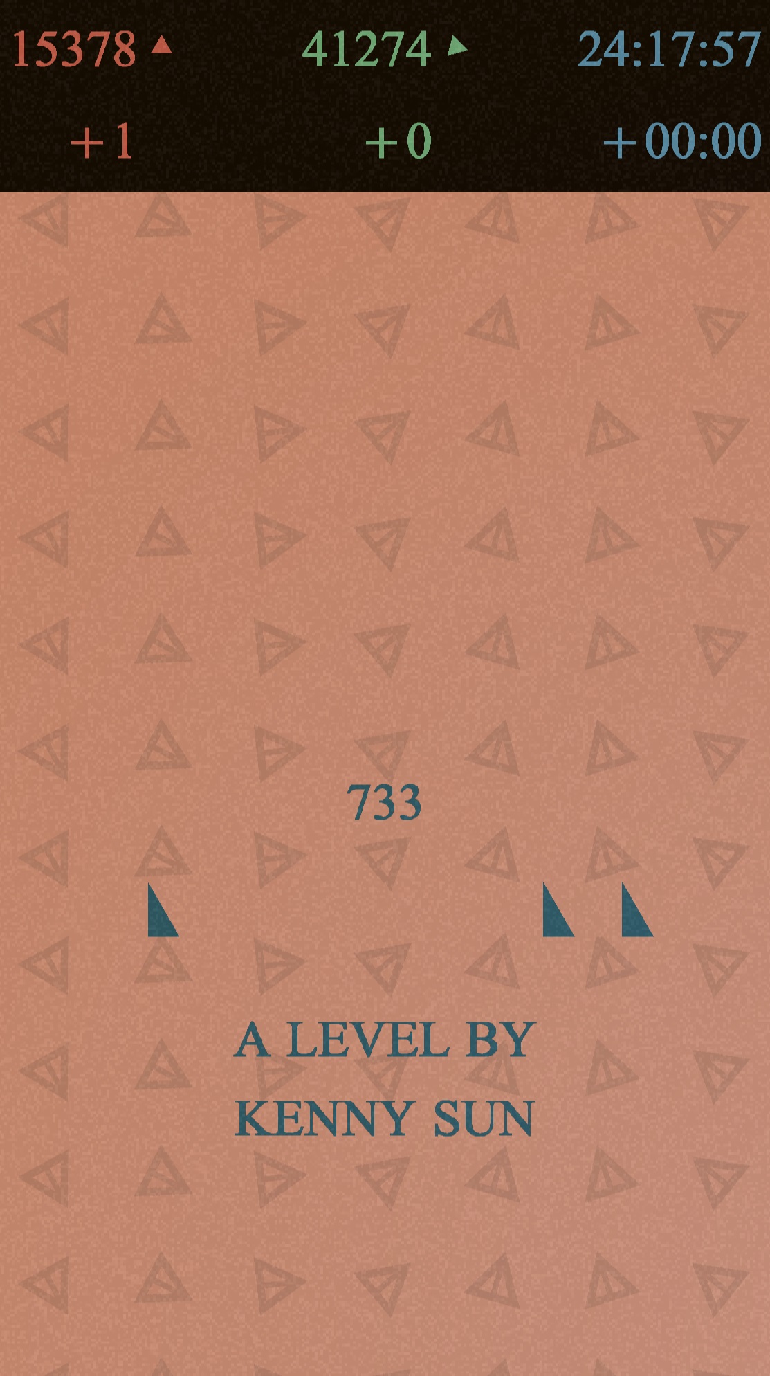 (YANKAI'S TRIANGLE) 732問目クリア段階での記録